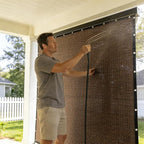 90% Shade Cloth Sun Shade Fabric Privacy Screen Shade Cover - Image 3
