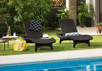 Keter Set of 2 Pacific Sun Lounge Chair Outdoor Chaise Pool Chairs - Image 6