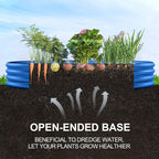 Land Guard Galvanized Raised Garden Bed Kit, Galvanized Planter Raised Garden - Image 3