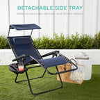 Best Choice Products Folding Zero Gravity Outdoor Recliner Patio Lounge Chair - Image 6