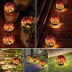 Solar Globe Lights Outdoor Waterproof-Solar Balls-Solar Garden Lights-Orbs - Image 7