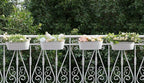 Dahey 4 Pcs Metal Iron Hanging Flower Pots - Image 5