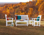POLYWOOD GNB48TE Vineyard 48" Bench - Image 10