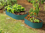Plant & Plot Galvanized Raised Garden Beds Outdoor // 6×3×1 ft Planter Raised - Image 6
