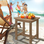 Y&M Outdoor Side Table, HIPS Adirondack Small Single Table, Waterproof Square - Image 5