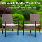PHI VILLA 9 Pieces Outdoor Dining Set - Image 5