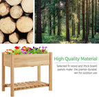 Yaheetech 34x18x30in Horticulture Raised Garden Bed 2pcs Planter Box - Image 9