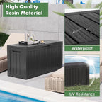Outdoor Storage Box, Resin Deck Boxes Indoor and outdoor, Waterproof Storage - Image 4