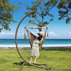 Lazy Daze Hammocks Chair Caribbean Hanging Rope Swing Chair, Soft-Spun Cotton - Image 9