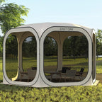 East Oak Screen House Tent Pop-Up, Portable Screen Room Canopy Instant Screen - Image 10