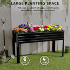 MGNO 2PCS Galvanized Raised Garden Bed Outdoor - Image 5