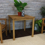 Sunnydaze Solid Teak Wood Outdoor Dining Table - Image 6