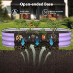 Raised Garden Bed Kit, Large Metal Raised Beds - Image 4