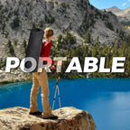 Ainfox Hammock Camping Chair, Foldable Portable Rocking Chairs - Image 7