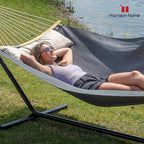 Double Hammock with Stand, Quick Dry Hammock with 12FT Stand - Image 2