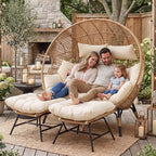 NICESOUL Modern Double Egg Chair - Image 3