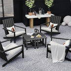Weatherproof Outdoor Side Table, HDPE Small Outdoor Table - Image 7
