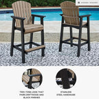 Signature Design by Ashley Fairen Trail 30" HDPE Durable Outdoor Barstool - Image 4