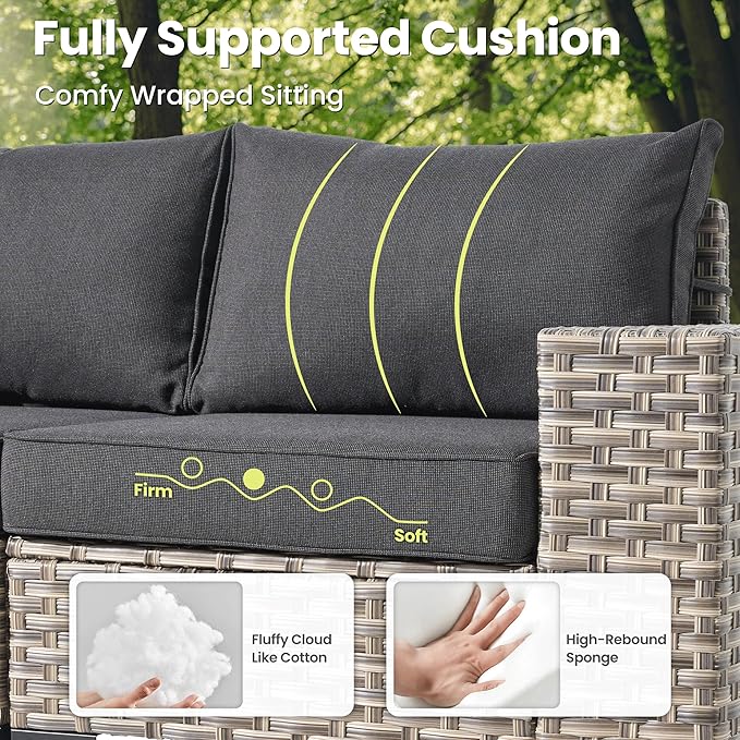ovios 5-Piece Patio Furniture Set - Image 6