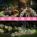 Solar Lights Outdoor Decorations Waterproof Newest Solar Garden Lights - Image 6