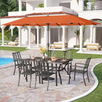 PHI VILLA 7 Piece Patio Dining Set - Image 2