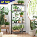 5-Tier Shelf 1010LBS Storage Shelves Adjustable Wire Shelving Metal Shelving - Image 6