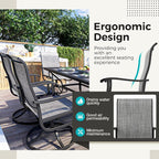 Pamapic 7-Piece Patio Dining Furniture Set - Image 5