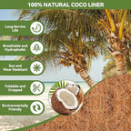 3Pcs Trough Coco Liner 24" Coco Coir Liners - Image 3