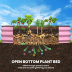 Galvanized Raised Garden Bed 4×4×1 FT, Round Metal Raised Garden Bed Outdoor - Image 4