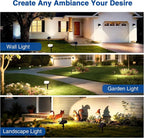 Solar Lights Outdoor Waterproof IP65, Super Bright LED - Image 3