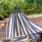 ANYOO Cotton Hammock Portable Camping Hammocks - Image 7