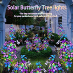 Solar Garden Lights Outdoor, Waterproof 4 Pack Solar Butterfly Lights - Image 7