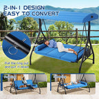 3 Seat Outdoor Porch Swings - Image 2