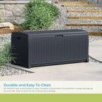 Suncast Outdoor Storage Box - Image 4