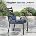 PHI VILLA 7 Pieces Outdoor Dining Set - Image 2