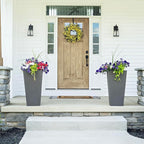Step2 Tremont Tall Square Tapered Planter, Large Planters - Image 7