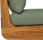 Christopher Knight Home Poppy Acacia Wood Outdoor 3 Seater Sofa - Image 12