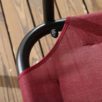 Outsunny 3-Person Porch Swing - Image 9