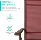 Best Choice Products Set of 2 Outdoor Patio Chaise Lounge Chair Adjustable - Image 4
