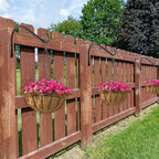 11 inch Plant Hanger, Sturdy Hanging Plant Bracket Outdoor, Hanging Plant Wall - Image 7