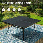 9 Pieces Patio Dining Set, 8 x Woven Rattan Chairs - Image 7