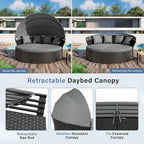 Crownland Outdoor Round Daybed - Image 5