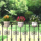 TQVAI 10 Inch Railing Planter - Image 2