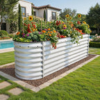YITAHOME 24" Tall 9 in 1 Large Raised Garden Bed Kit, Outdoor Above Ground - Image 2