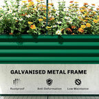 Outsunny Galvanised Raised Garden Bed - Image 8