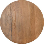 Safavieh Home Collection Whent Coastal Natural and Black Round Coffee Table - Image 4