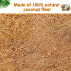 2pcs 48" Garden Coconut Planter Liners Preformed Window Box Liners Natural - Image 6