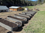 A ANLEOLIFE Set of 6, 18 Inch Tall Quartz Grey Raised Garden Beds Kit, - Image 4