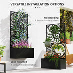 Outsunny Metal Raised Garden Bed - Image 4