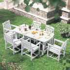 HDPE Outdoor Patio Dining Set - Image 7
